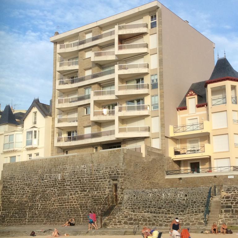Bel Horizon, Au Pied De La Plage Du Sillon 圣马洛 外观 照片